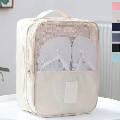 Bolsa de Viagem de Nylon Multi Camadas com Porta Sapato
