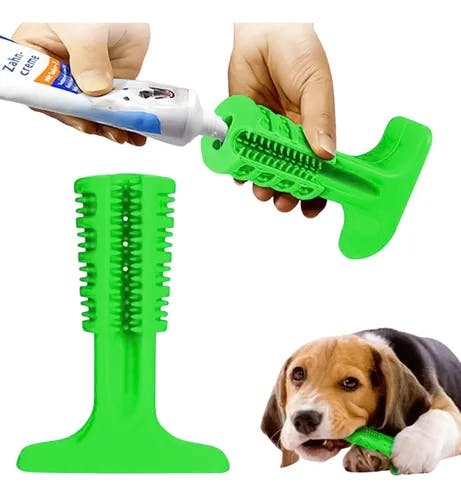 Escova de Dente P/ Cachorro Mordedor e Massageador
